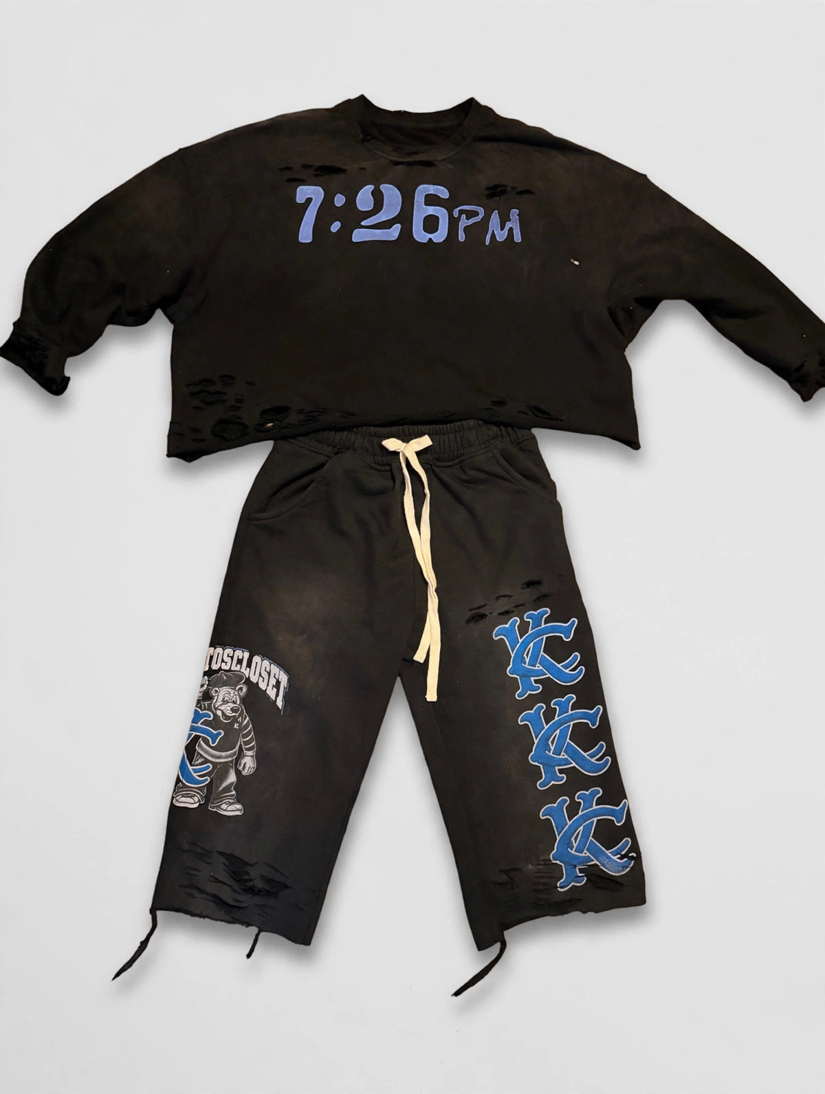7:26pm mascot crewneck set